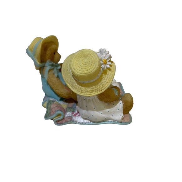 Cherished Teddies VTG 1992 Freda & Tina Our Friendship is a Perfect Blend 6x5x3 - Picture 5 of 9